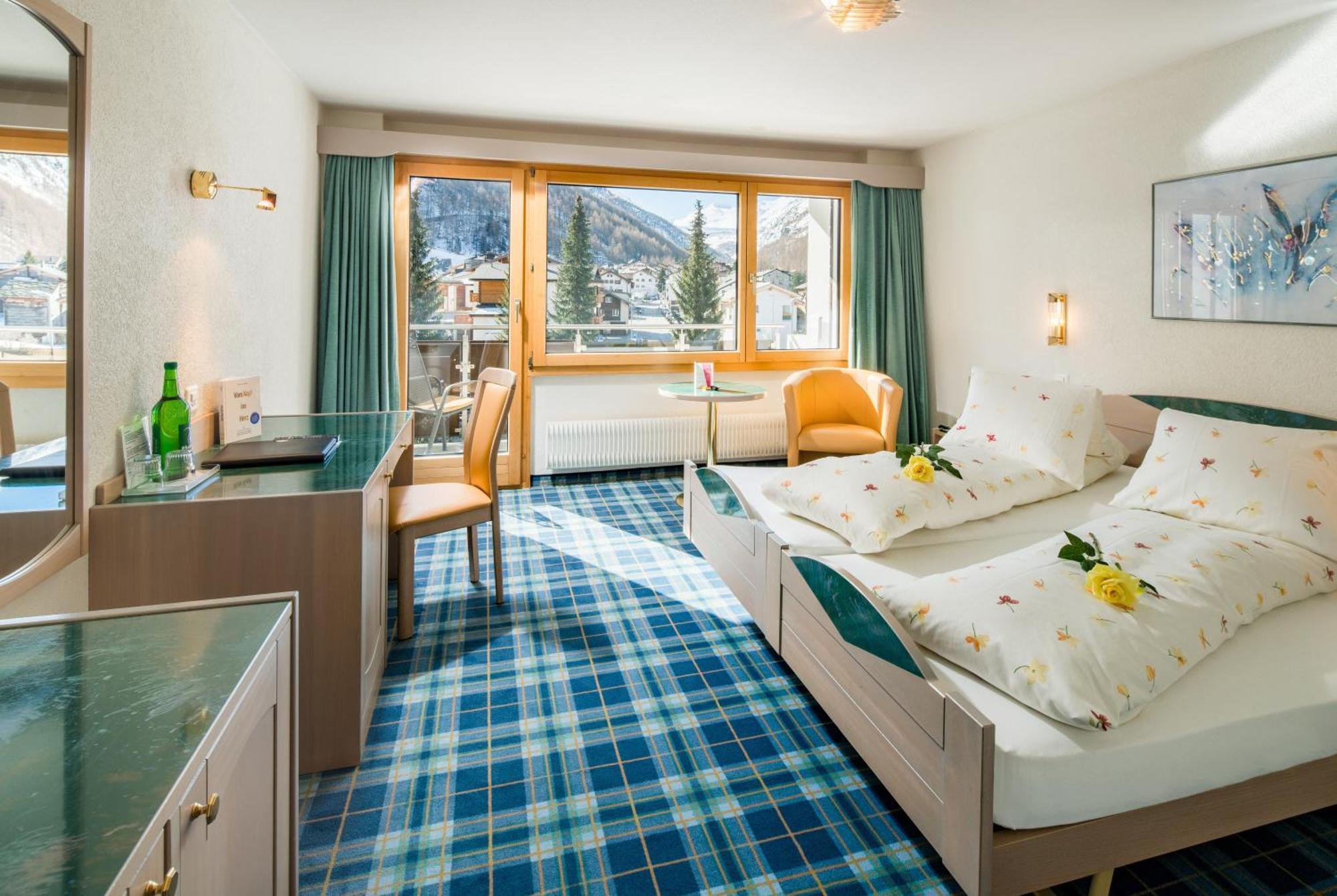 Hotel Kristall Saas-Almagell Dış mekan fotoğraf